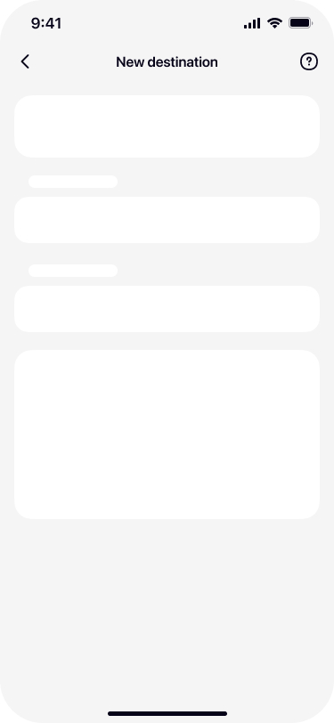 Empty Microsoft Teams destination form in Re:Text with webhook instructions